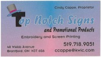 Top Notch Signs & Promotional Products
